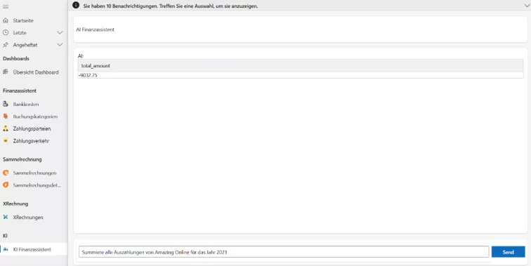 Qnurex Finanz Cloud mit AI Bsp 2